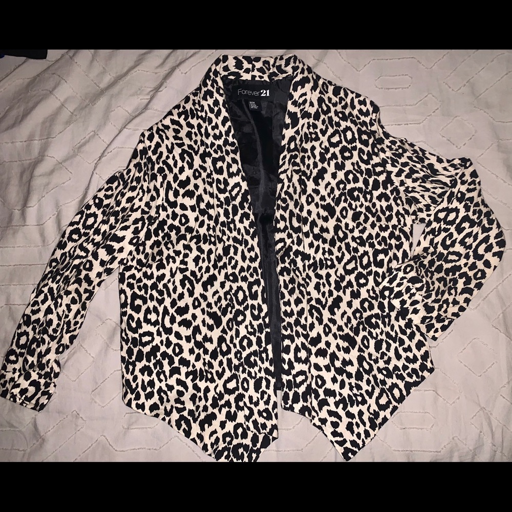 Forever 21 Cheetah Blazer